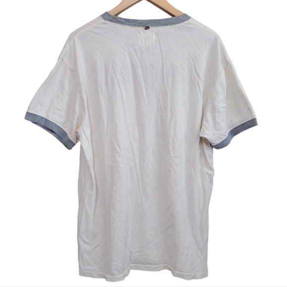 Billy Reid Short Sleeve Ringer Tee - Picture 2 of 5
